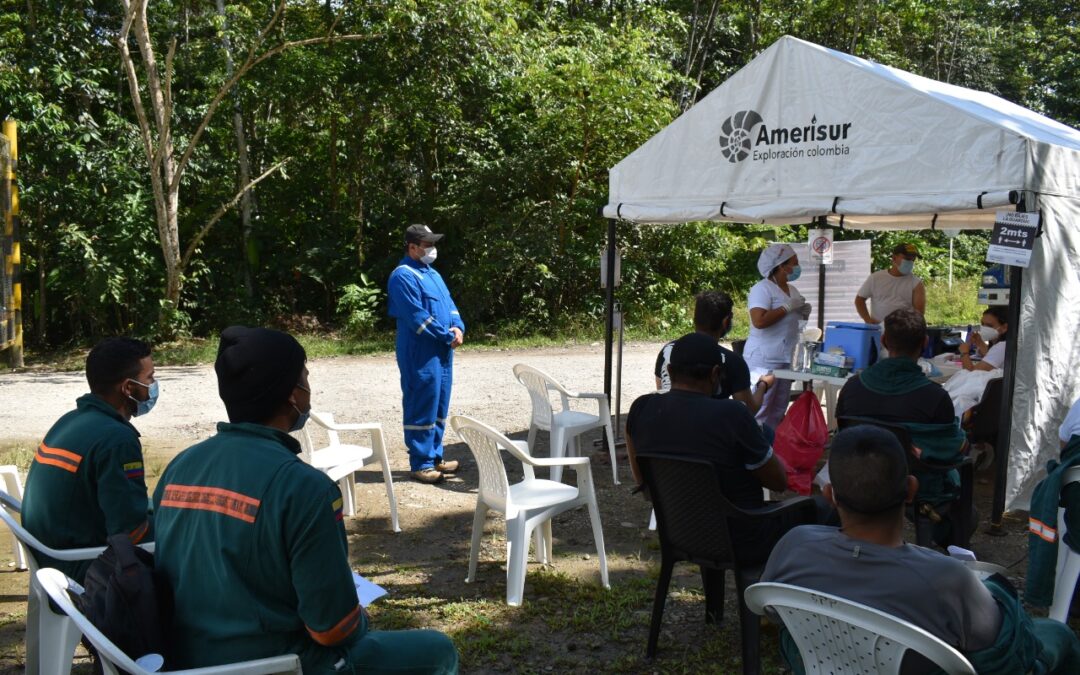 La nueva Amerisur apoya jornada de vacunación en Puerto Asís